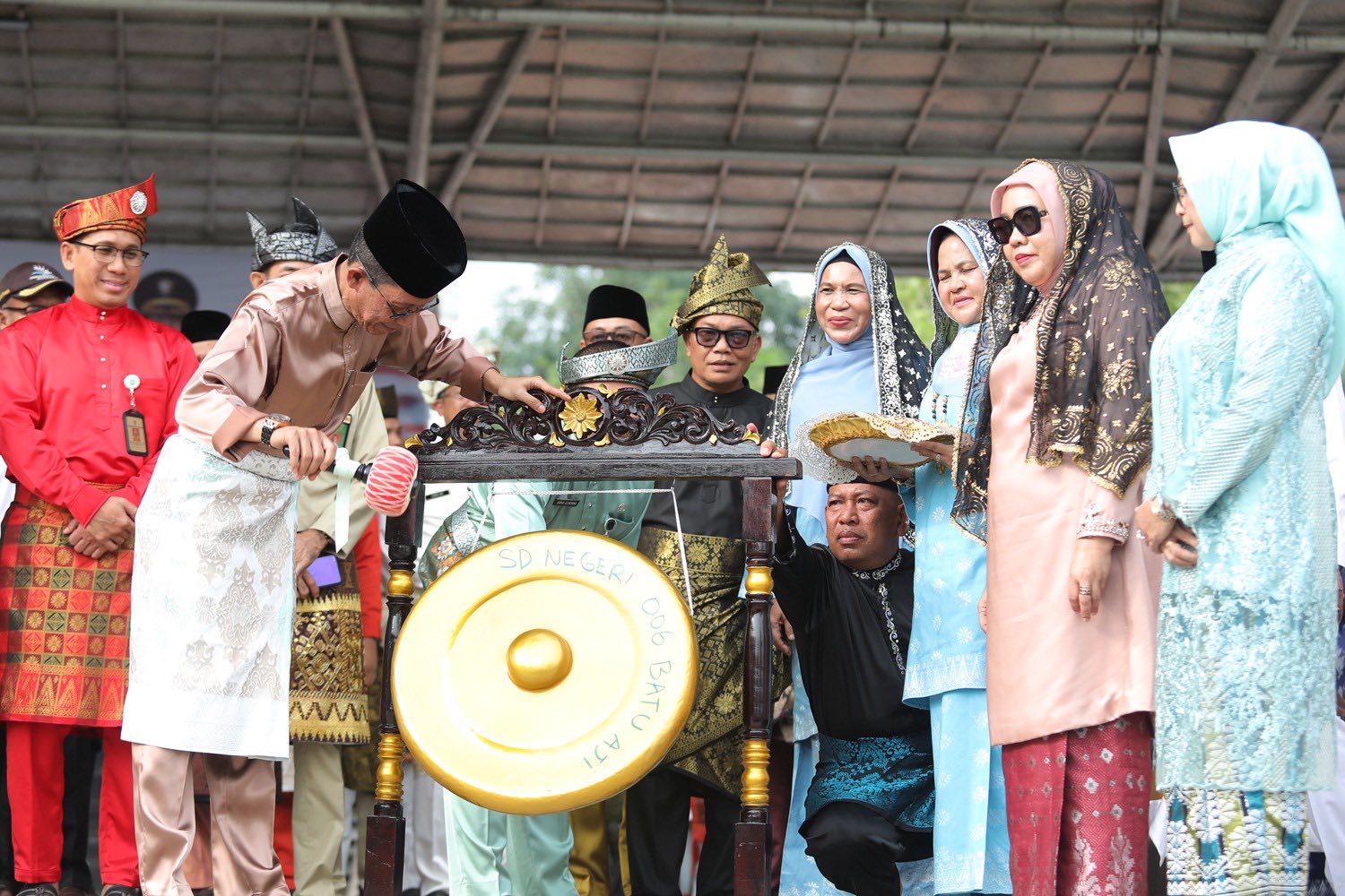 Peringatan Hardiknas Tahun 2025 di Kota Batam di Pusatkan di dataran Engku Putri