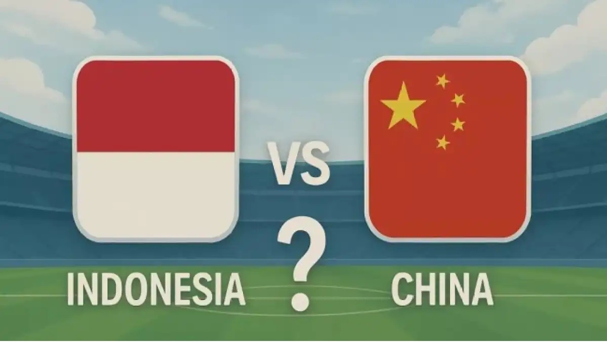 Indonesia vs China 2025 , Kamis, 5 Juni 2025, pukul 20.45 WIB