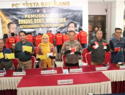 Musnahkan Barang Bukti Narkotika
