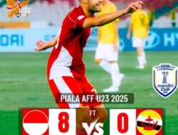 Garuda Muda Tundukan Brunei 8-0!