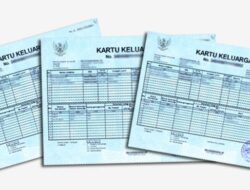 Kartu Keluarga (KK) Online Dalam Format PDF