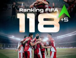 Timnas Indonesia Melesat ke Posisi 118,