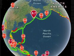 Gempa Bumi Dahsyat M 8.6 Guncang Rusia