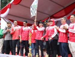 Semarak Pawai Gerak Jalan Kota Batam