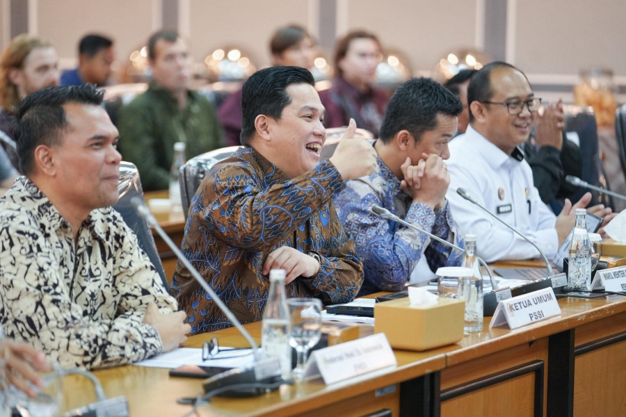 Erick Thohir Puji Persetujuan Naturalisasi Cepat di Komisi X dan XIII