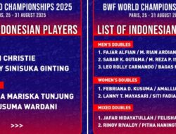PBSI Umumkan Skuad untuk Kejuaraan Dunia 2025