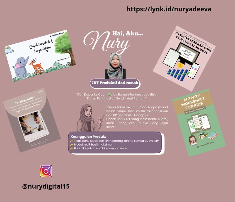 Nury IRT Produktif dari Rumah