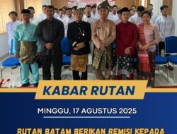 Rutan Batam Berikan Remisi HUT ke-80 RI