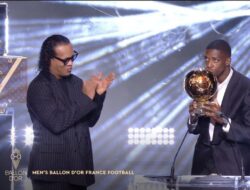 Ousmane Dembélé Raih Ballon d’Or Pria 2025
