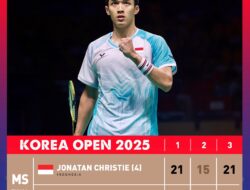 Jonatan Christie Juara Korea Open 2025