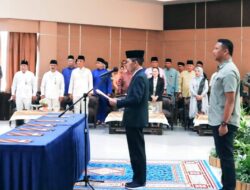 Wali Kota Amsakar Lantik 8 Pejabat Kunci