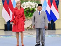 Prabowo Terima Kunjungan Ratu Máxima