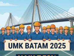 UMK Batam 2026 Naik ke Rp5,36 Juta