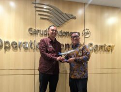 Garuda Pamit dari Bandara RHF Tanjungpinang