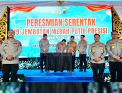 Kapolri Resmikan 19 Jembatan Presisi di Klaten