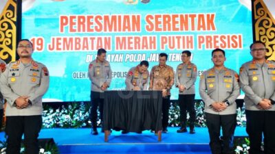 Kapolri Resmikan 19 Jembatan Presisi di Klaten