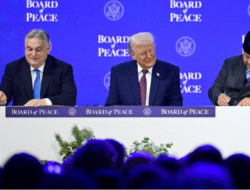 Prabowo Teken Piagam Board of Peace