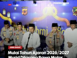 Jabar Larang Pelajar Bawa Motor