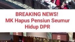 MK ‘Bubarkan’ Pensiun Bekas Anggota Dewan