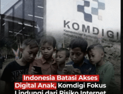 Indonesia Tegaskan Batas Usia Digital