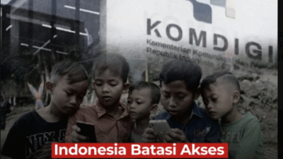 Indonesia Tegaskan Batas Usia Digital