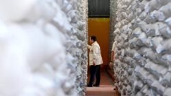 Prabowo Sidak Gudang Bulog Magelang