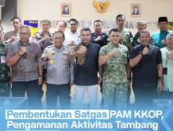 Penertiban Tambang Ilegal di KKOP Bandara