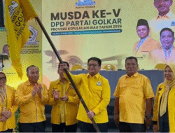 Ade Angga Pimpin Golkar Kepri Secara Aklamasi
