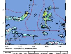 (UPDATE) Gempa bumi M 7,6 di Kota Bitung