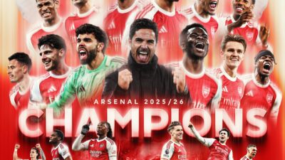 Arsenal Kembali sebagai Raja Inggris