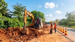 Warga Belian Sambut Gembira Pelebaran Jalan ke SMA 3 Batam
