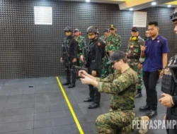Paspampres Latihan Bersama US MARSOC