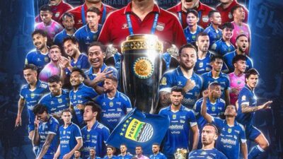 Persib Raih Gelar Ketiga Beruntun