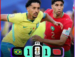 Maroko Tahan Brasil 1-1 di Laga Pembuka Grup C