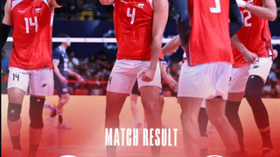 Indonesia Ukir Sejarah, Juara Voli Asia