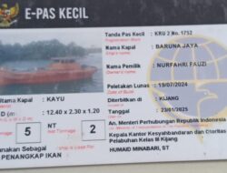 Nelayan Kepri Ditahan Otoritas Malaysia