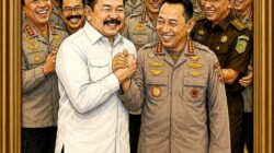 Jabat Tangan Jaksa Agung dan Kapolri yang Menenangkan Indonesia