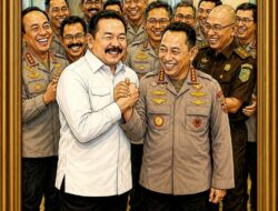 Jabat Tangan Jaksa Agung dan Kapolri yang Menenangkan Indonesia