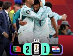 Portugal Singkirkan Kroasia 2-1