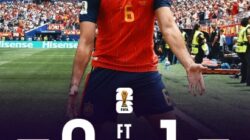 MIKEL MERINO DATANG SPANYOL MENANG