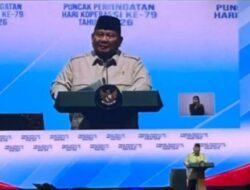 Presiden Prabowo Rayakan Harkopnas 79