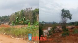 Tambang Pasir Ilegal Marak di Depan CLT Batam, Limbah Lumpur Buang Sembarangan
