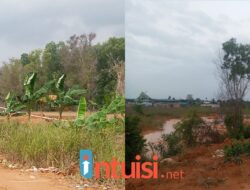 Tambang Pasir Ilegal Marak di Depan CLT Batam, Limbah Lumpur Buang Sembarangan