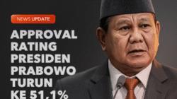 Survei SMRC: Kepuasan Publik ke Prabowo Ambruk