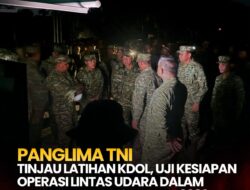 Panglima TNI Uji Nyali Pasukan Lintas Udara