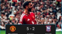 Manchester United Hajar Ipswich 5-2