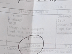 Seragam SMA Negeri di Batam Rp1,3 Juta–Rp1,7 Juta Tanpa Rincian