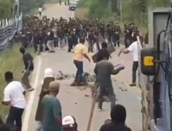 Konflik dua Perusaahan lahan berujung bentrok