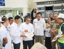 Perbaikan RSUD Raja Ahmad Tabib
