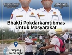 Pokdarkamtibmas Bhayangkara Barelang bagikan Ribuan Masker Gratis